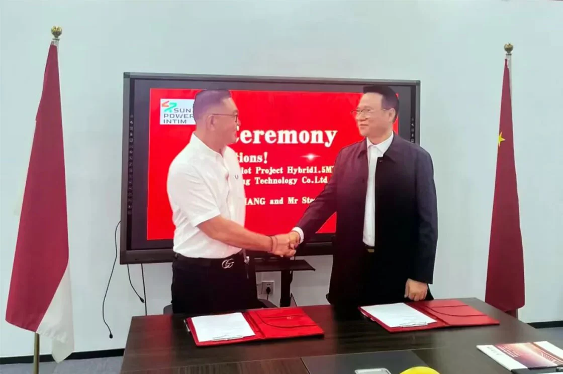 Renjiang Group signed a strategic cooperation agreement with Pt SunPower Intim（images 2）